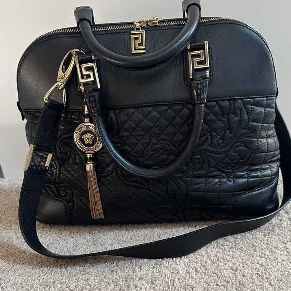 Versace Handbags - Gianni Versace Quilted Napa leather vanitas lady Athena
